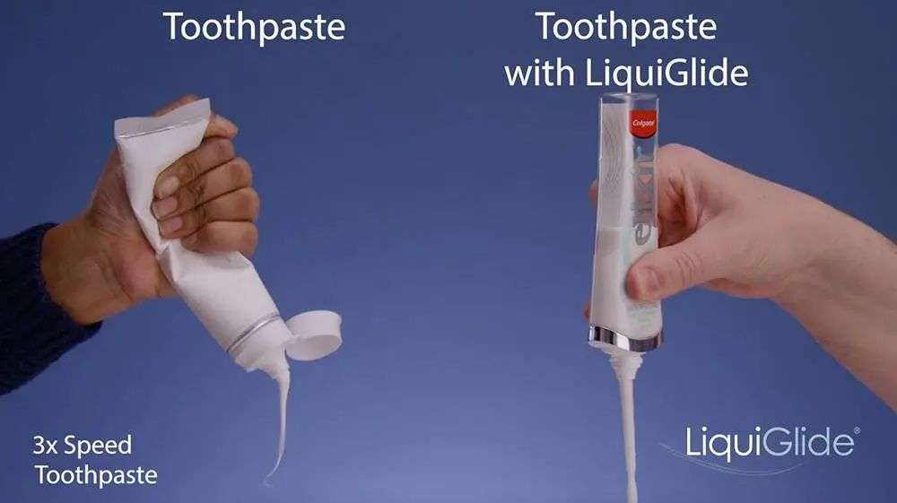 再也不用「擠牙膏」，高露潔換上的「潤滑劑」包裝，讓牙膏從此一滴不剩